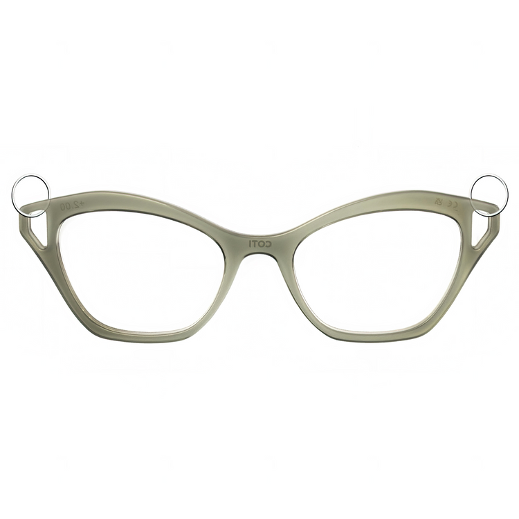 CARA Reading Glass FRONT ONLY