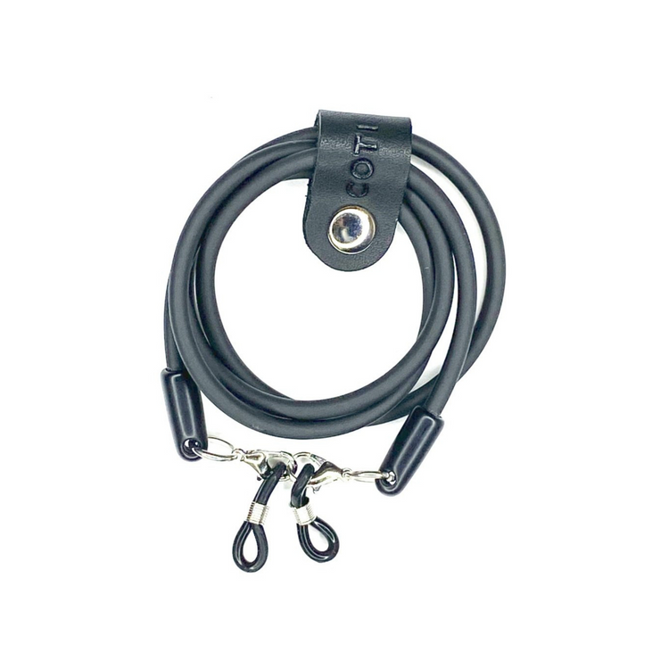 Romeo Glasses Cord - Black Colour | Mens Chains & Cords | Coti