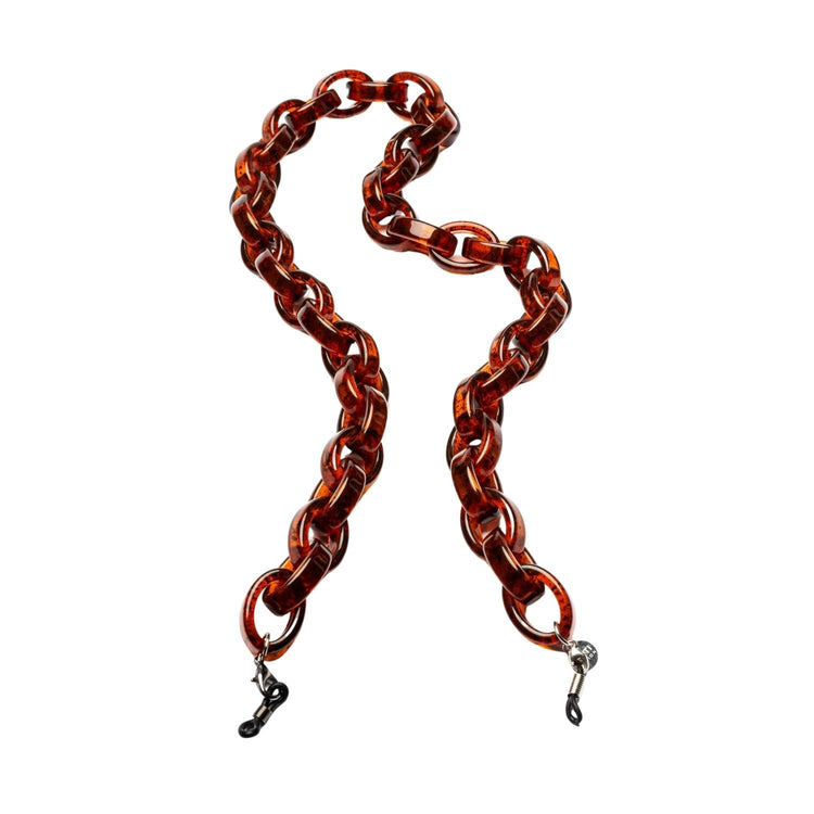 Abbracci Glasses Chain - Amber Colour | Italian Collection Chains | Coti
