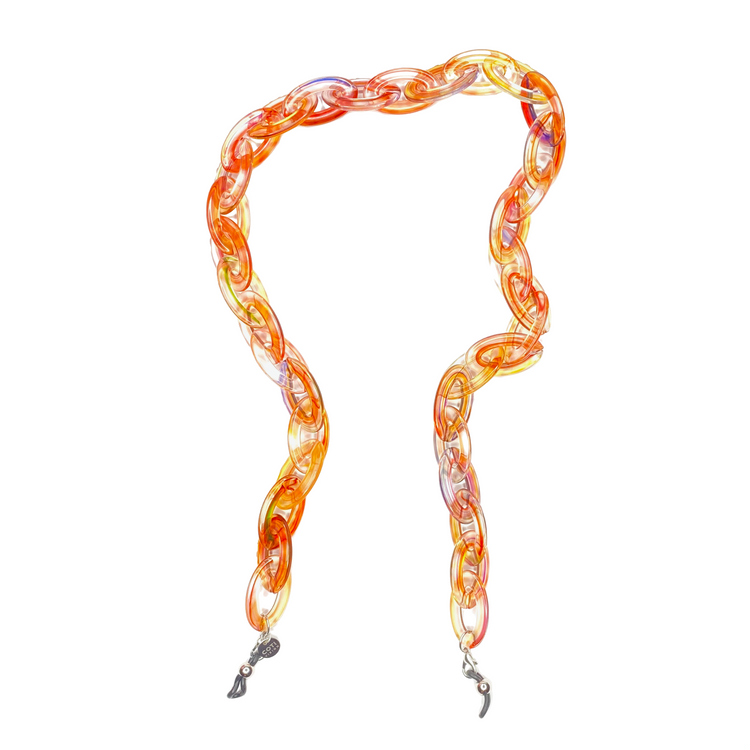 Luna Glasses Chain - Kaleidoscope Colour | Italian Glasses Chains Collection | Coti