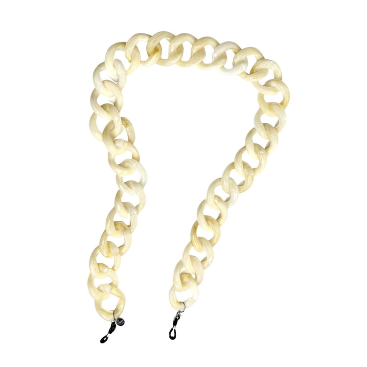 Diva Glasses Chain - Cream Colour | Italian Glasses Chains Collection | Coti