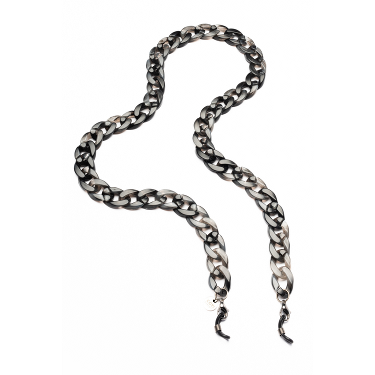 Joen Glasses Chain - Dark Grey Marble Colour | Classic Glasses Chains Collection | Coti