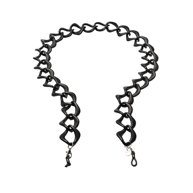 Vita Glasses Chains - Matt Black Colour | Italian Glasses Chains Collection | Coti