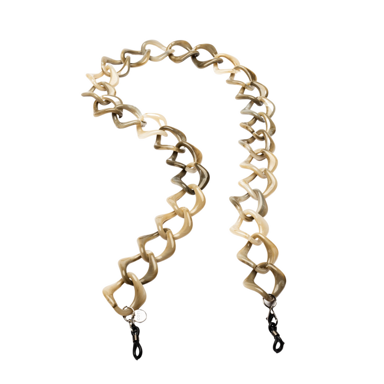 Vita Glasses Chains - Oatmeal Colour | Italian Glasses Chains Collection | Coti