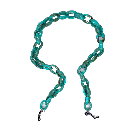 Whitby Glasses Chain - Turquoise Colour | Classic Glasses Chains Collection | Coti