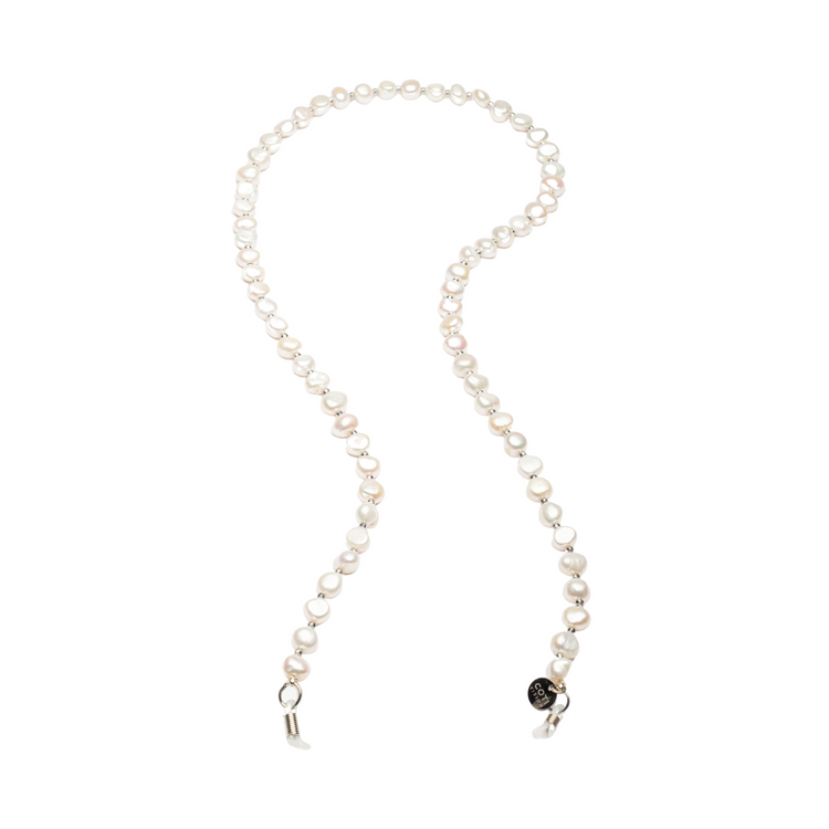 Elements Pearl Glasses Chain - Classic White Colour | Pearls & Gems Glasses Chains | Coti