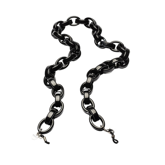 Abbracci Glasses Chain - Black Colour | Italian Collection Chains | Coti