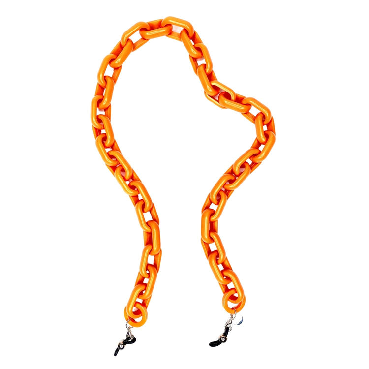 Anima Glasses Chain - Matt Orange | Italian Glasses Chains Collection | Coti