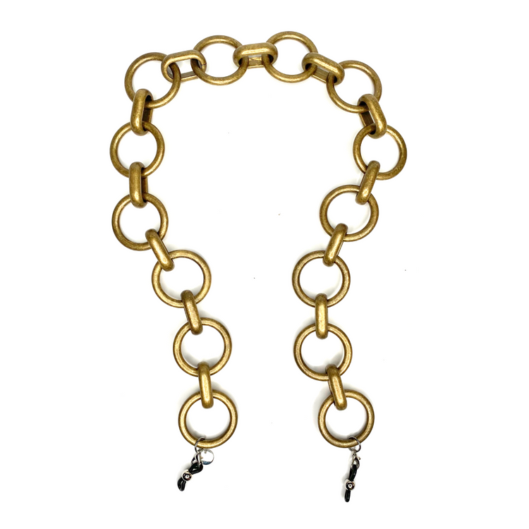 Goddess Glasses Chain - Matt Gold Colour | Italian Collection Chains | Coti