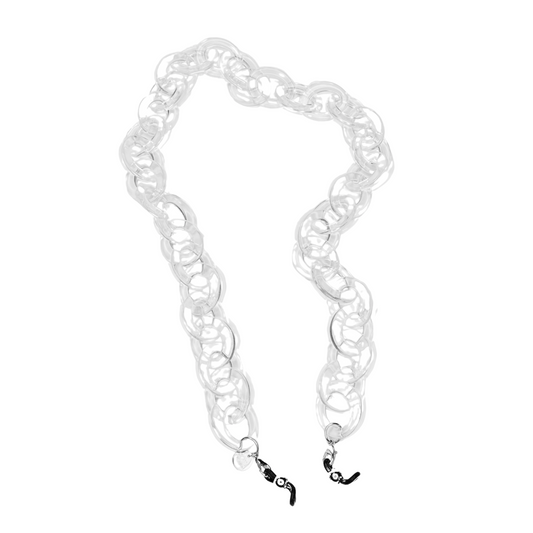 Sole Glasses Chain - Crystal Colour | Italian Glasses Chains Collection | Coti