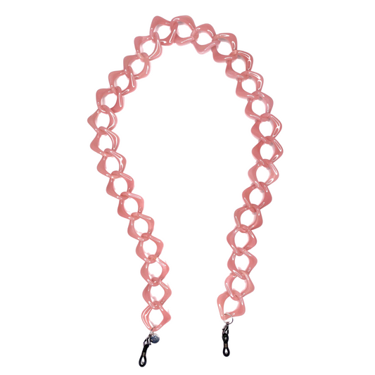 Vita Glasses Chains - Soft Pink Colour | Italian Glasses Chains Collection | Coti